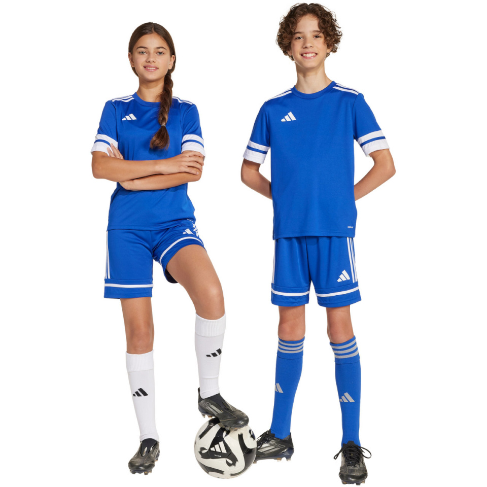 Lühikesed püksid Kids Adidas Squadra 25 sinine JN5455 152cm