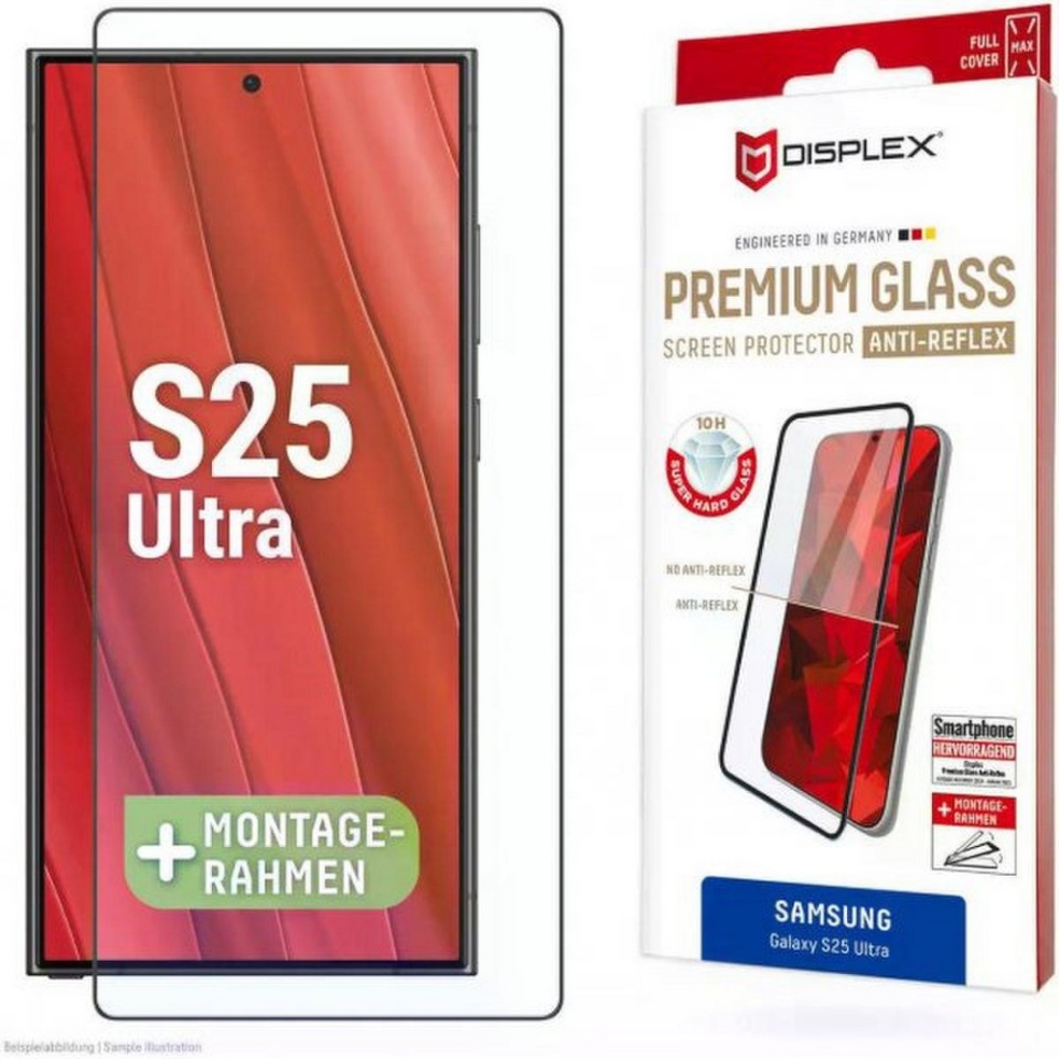 Displex kaitseklaas Samsung Galaxy S25 Ultra Full Cover Anti-Reflex Glass By Transparent