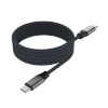 Fixed | Magnetic Braided Cable USB-C/USB-C, USB 2.0, hall | FIXDBM-CC2-GR