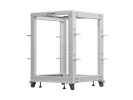 Lanberg Open rack stand 19 inches 15U 600x600-1100 adjustable hall