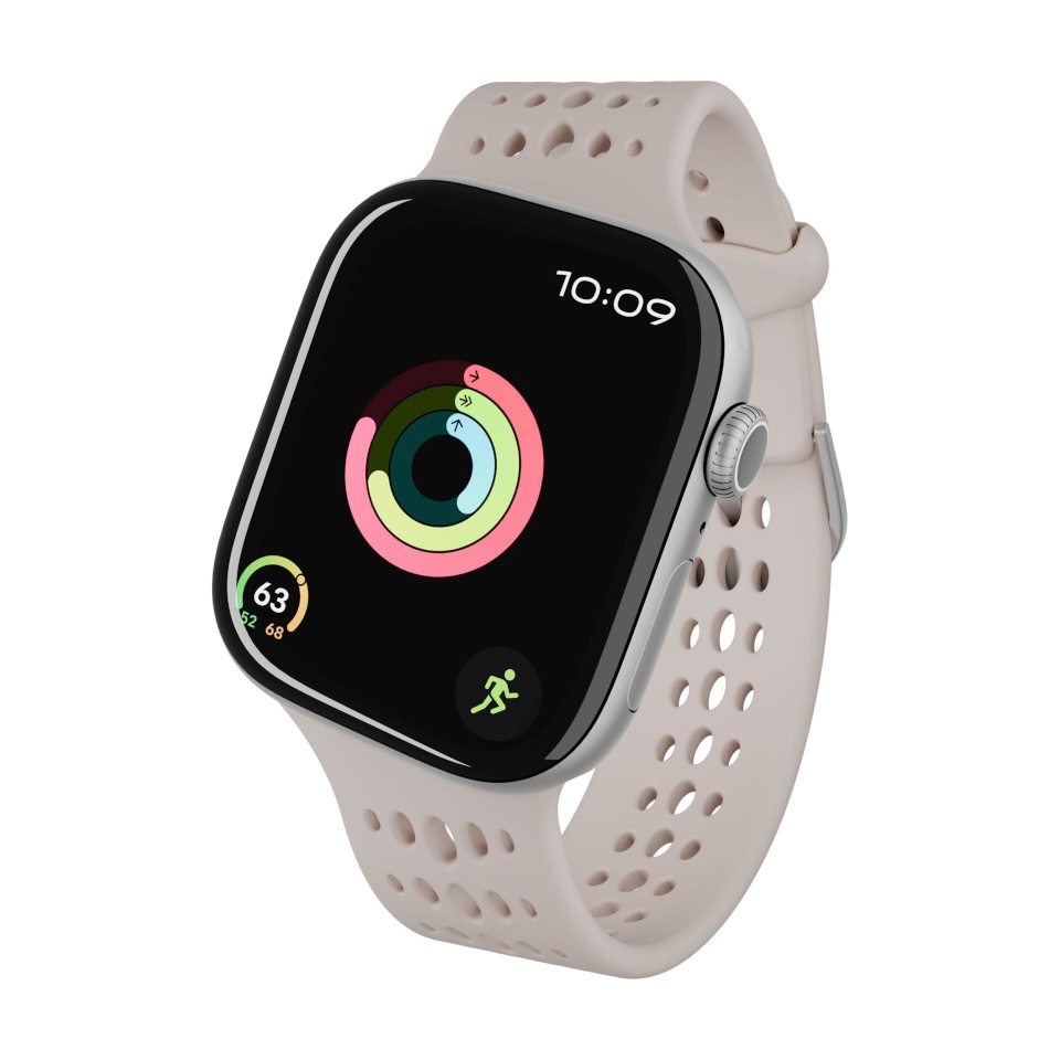 Decoded kellarihm Silicone Ares O Strap for Apple Watch 40/42mm Clay