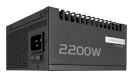 Asus toiteplokk ASUS-PRO-WS-2200P (must, 2x 12 Pin High Power GPU, 4x PCIe, Kabelmanagement, 2200 Watt)