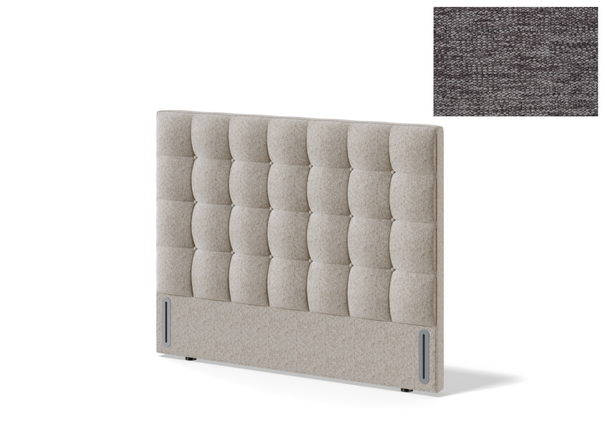 Sleepwell voodiots RED/BLACK BLOCKELIS, 141x14x126.5cm, VERANO hall