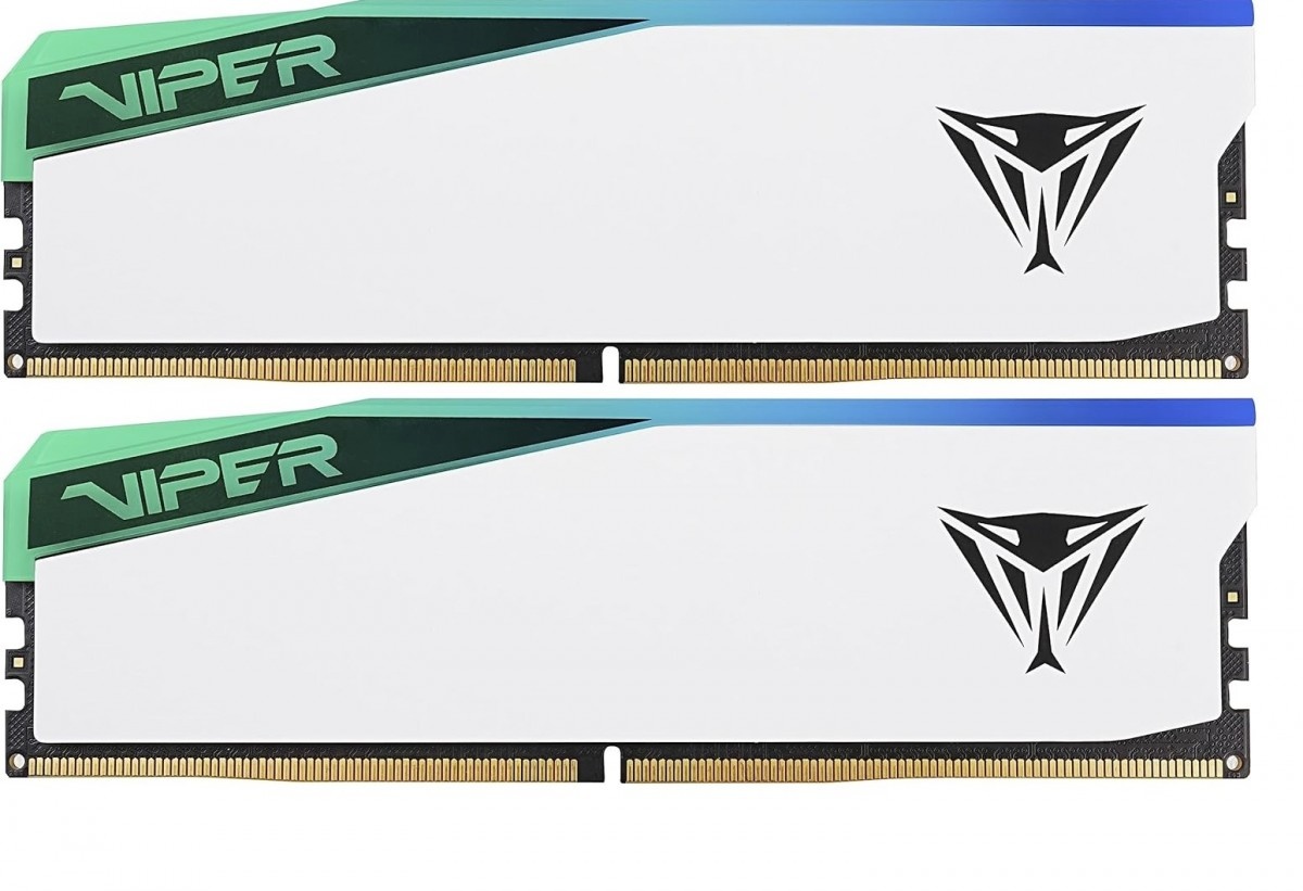 Patriot mälu Memory DDR5 Viper Elite 5 RGB 32GB 6200 (1x32) CL42 White