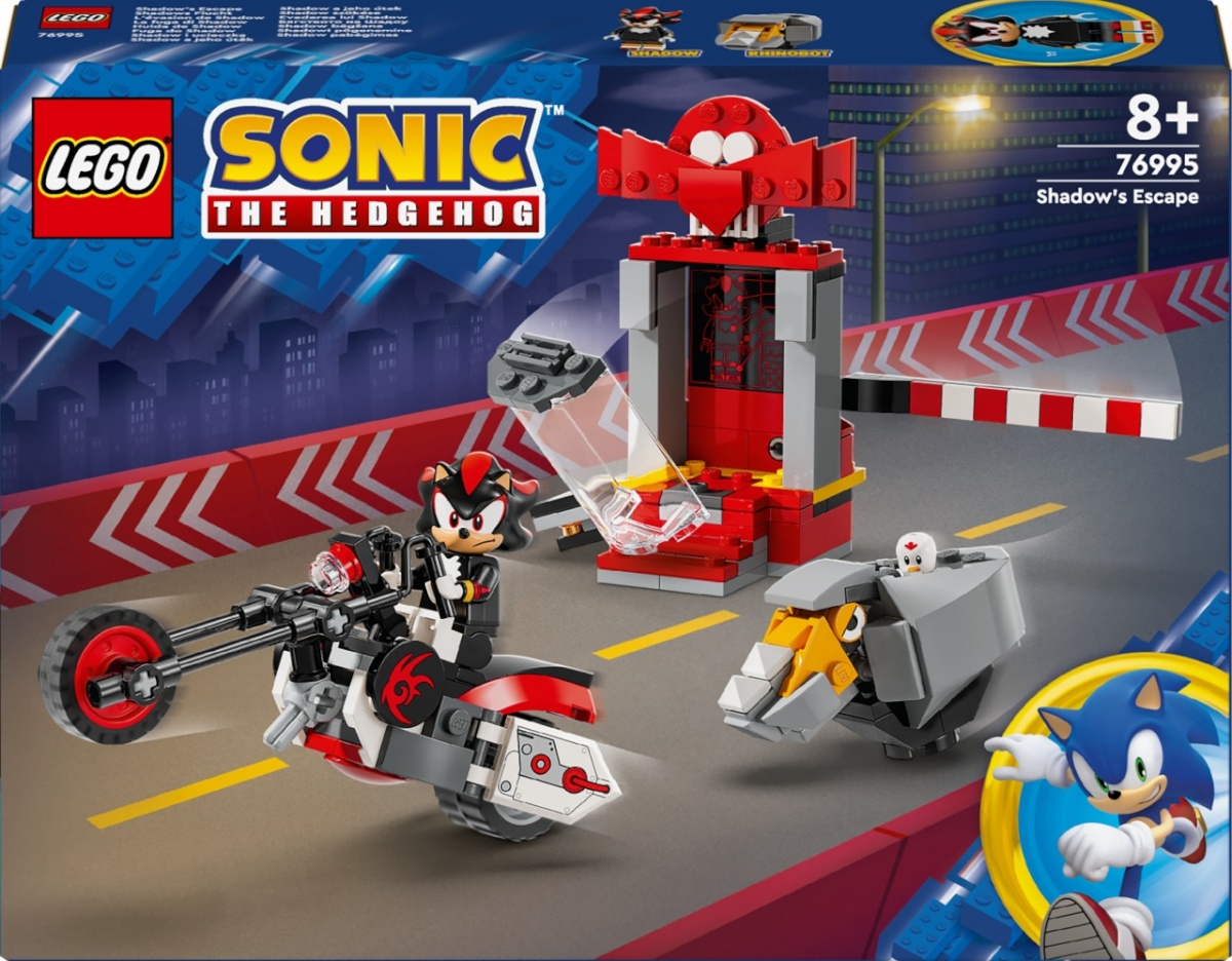 Lego klotsid Sonic 76995 Sonic the Hedgehog Shadow The Hedgehogi Põgenemine