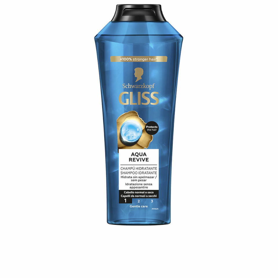 Schwarzkopf taastav šampoon GLISS AQUA REVIVE 400ml