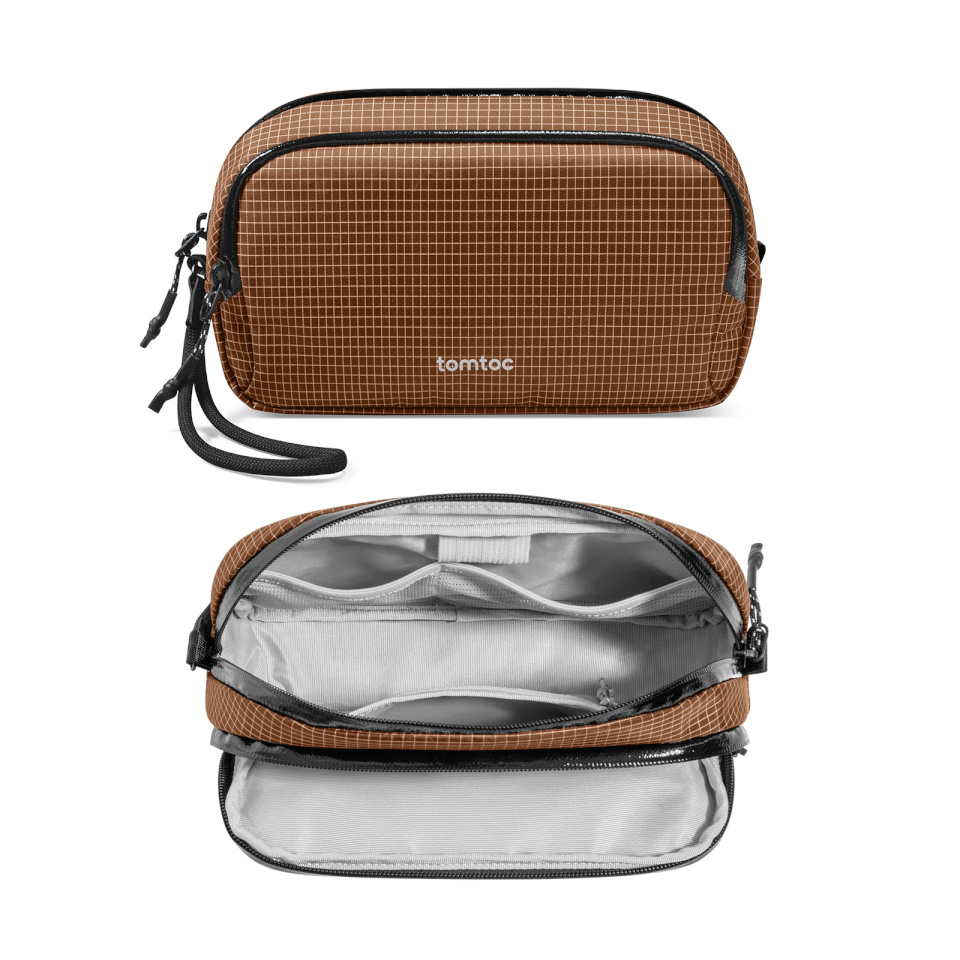 tomtoc Light-T12 tarvikute kott, pruun