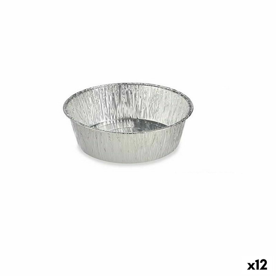 Kinvara Fondue komplekt Ühekordseks kasutamiseks Ringjas Alumiinium 25x8x25cm (12tk)
