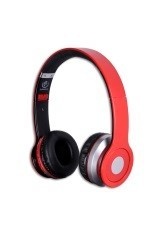 Rebeltec kõrvaklapid Stereo headphone bluetooth CRISTAL punane