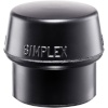 Halder haamer Impact Insert for SIMPLEX soft-face, diameter 30, rubber composition