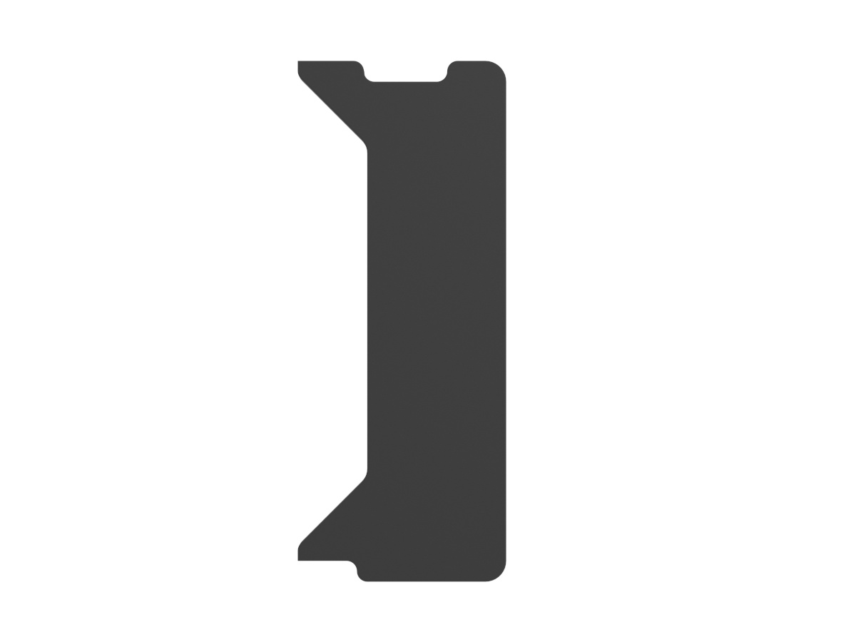 Genesis | Holm Modular Side Desk Top Right 30cm | NDS-2277 | Anthracite must