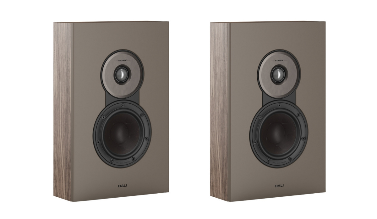 DALI seinakõlar Sonik On-Wall, Walnut, 2tk