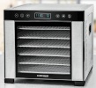 Rommelsbacher toidukuivataja DA950 Food Dehydrator, roostevaba teras/must