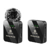 Wireless Lavalier Microphone PULUZ 1 TX + 1 RX