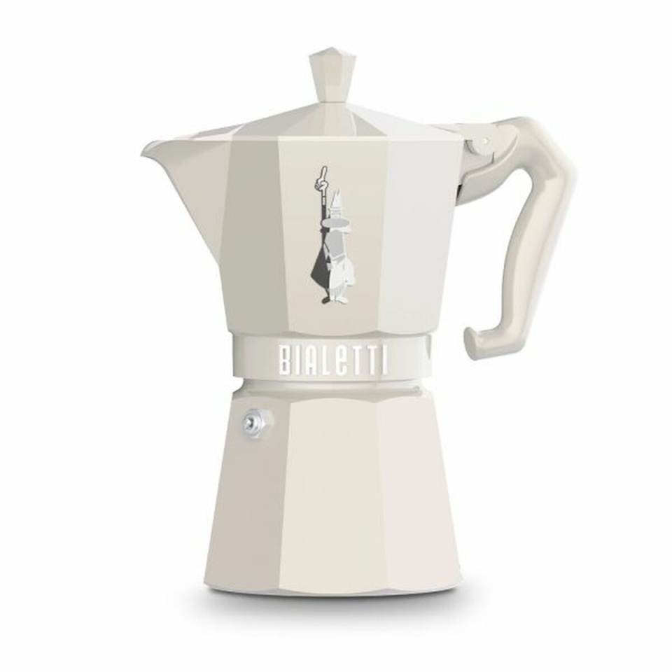 Bialetti Itaalia Kohvikann MOKA EXCLUSIVE CREAM 6T Kreemikas Alumiinium 6 tassi (6 Ühikut)