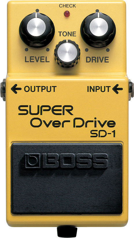 Boss kitarripedaal SD-1 Super Overdrive pedaal