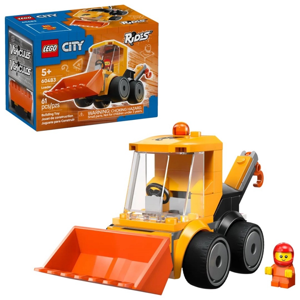 Lego klotsid CITY 60483 Rides - Construction Loader