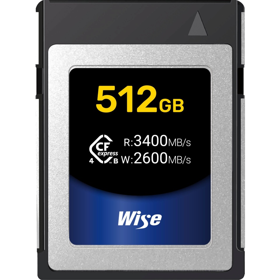 Wise mälukaart CFexpress 4.0 Type B 512GB WI-CFX4-B512