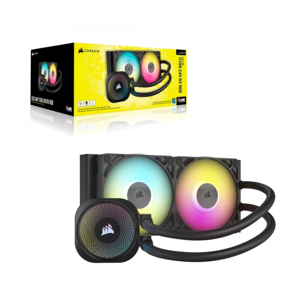 Corsair jahutus Cooling iCUE LINK TITAN 240 RX RGB AIO 240mm