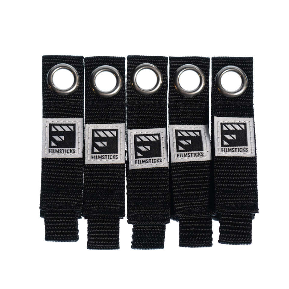 Filmsticks vastupidavad takjakinnitusega S-kaablikinnitused, 5 tk pakis