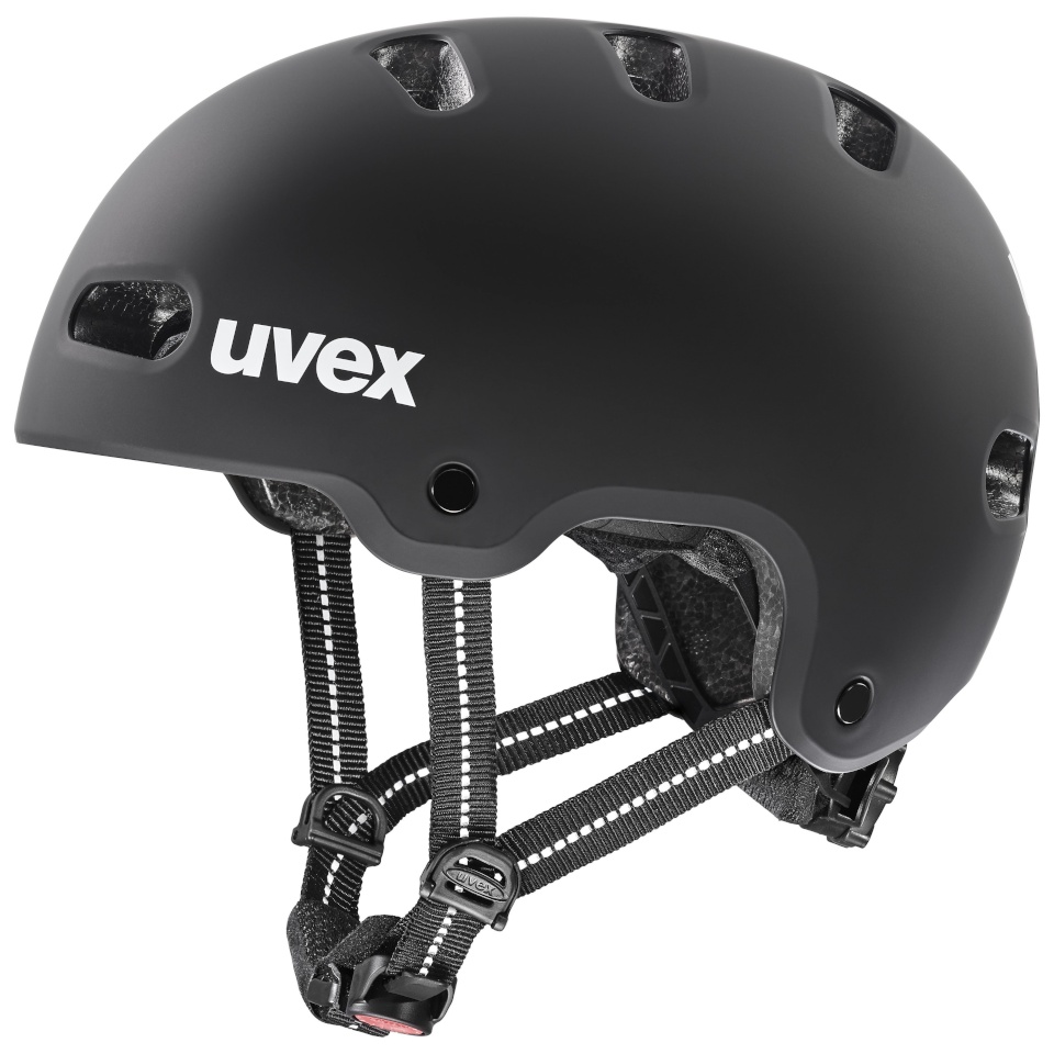 Uvex laste kiiver Kid 4, 55 58cm, matt must