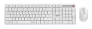 Gembird klaviatuur + hiir Wireless ENG valge Kbs-wms-01-w