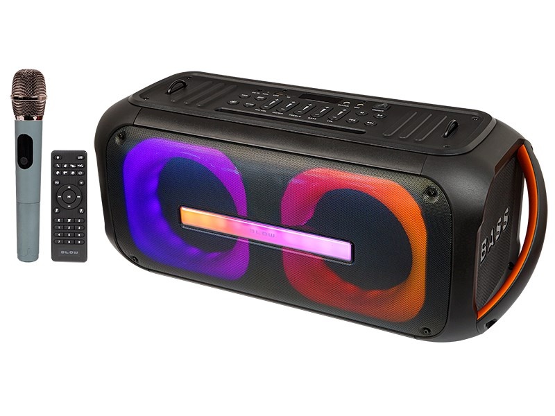 Blow kaasaskantav kõlar Bluetooth Speaker DJBOX + remote control + microphone
