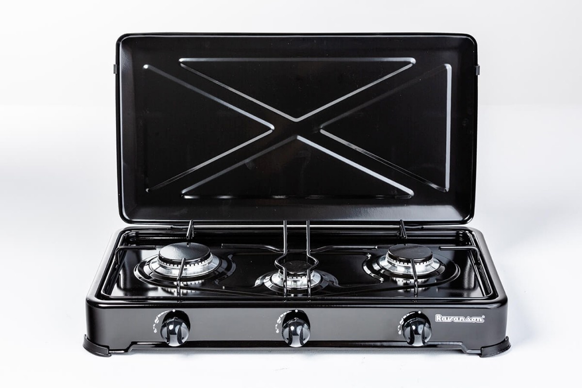 Ravanson lauapliit Gas cooker 3 burner K-03TB