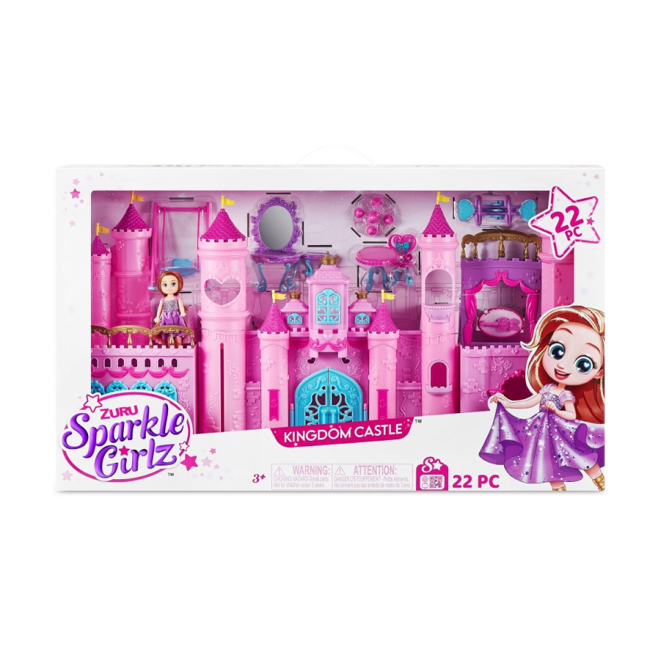 Zuru Sparkle Girlz Set with nukk 4.7 cala castle royal