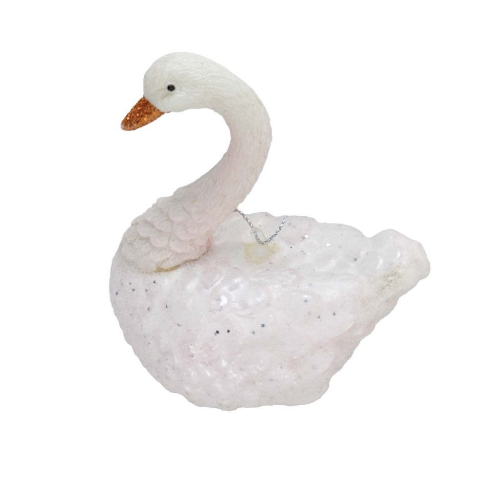 H4Y jõuluehe Joy Swan, 10,5cm, klaas