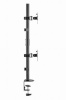 Gembird Mounting arm 2 monitors vertical 17-32 inch 9kg