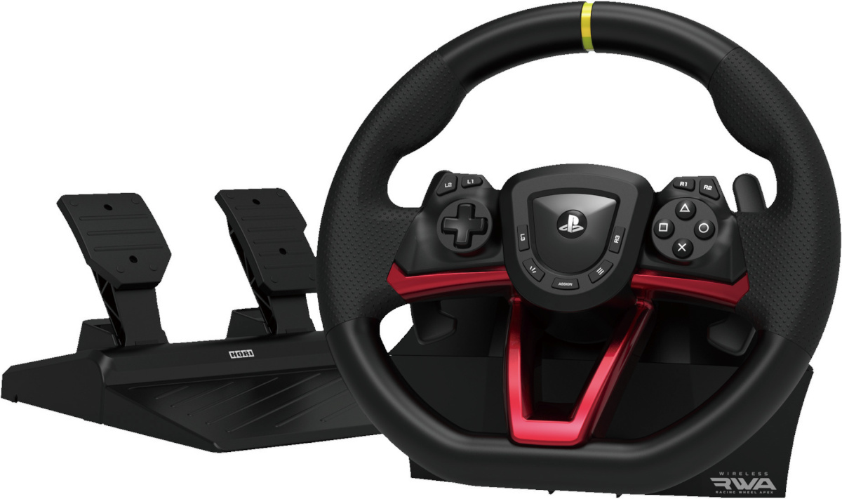 Hori mängurool APEX Wireless Racing Wheel for PS5