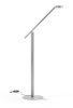 Luctra põrandalamp ® FLOOR LITE hõbedane