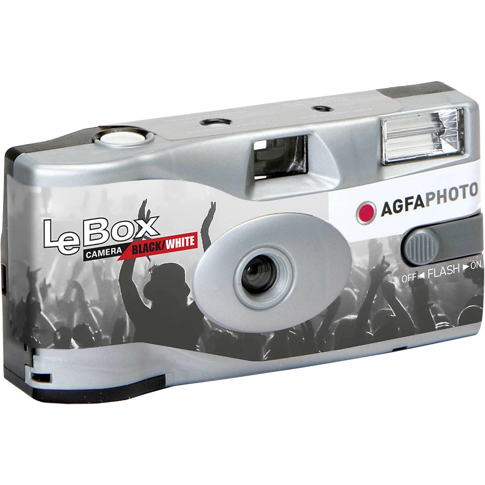 AgfaPhoto ühekordne kaamera LeBox must/valge 36