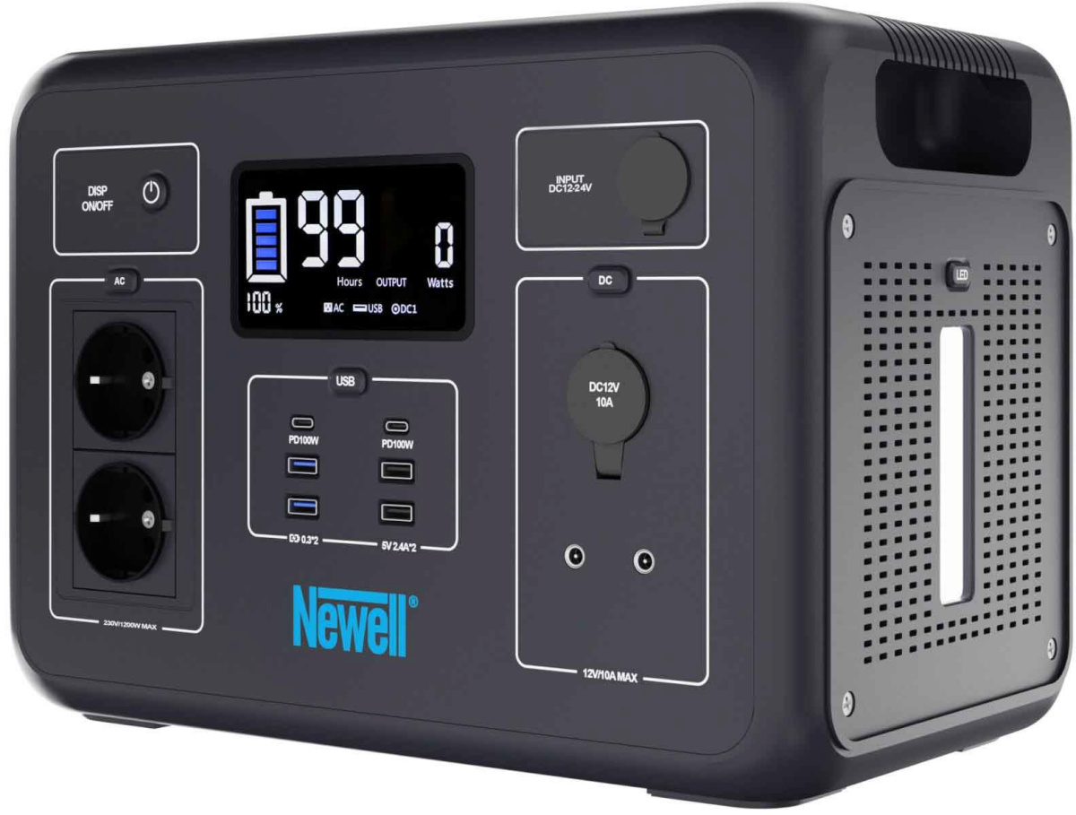 Newell akupank-laadimisjaam Argus 1200 1132Wh