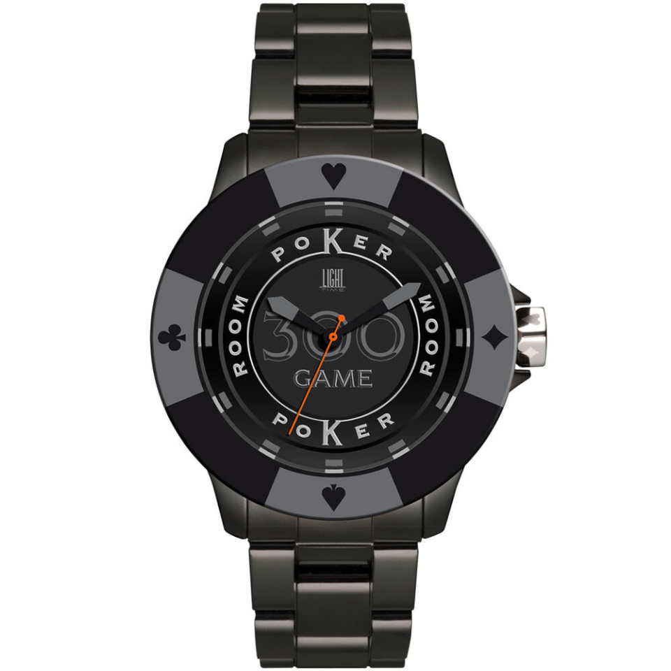 Light Time unisex kell POKER (Ø 41 mm)