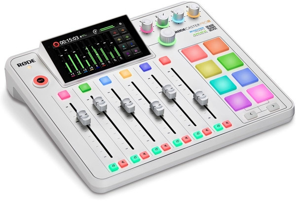 Rode helimikser RodeCaster Pro II White, valge