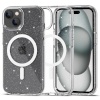 Tech-Protect FLEXAIR HYBRID MagSafe iPhone 15 GLITTER CLEAR