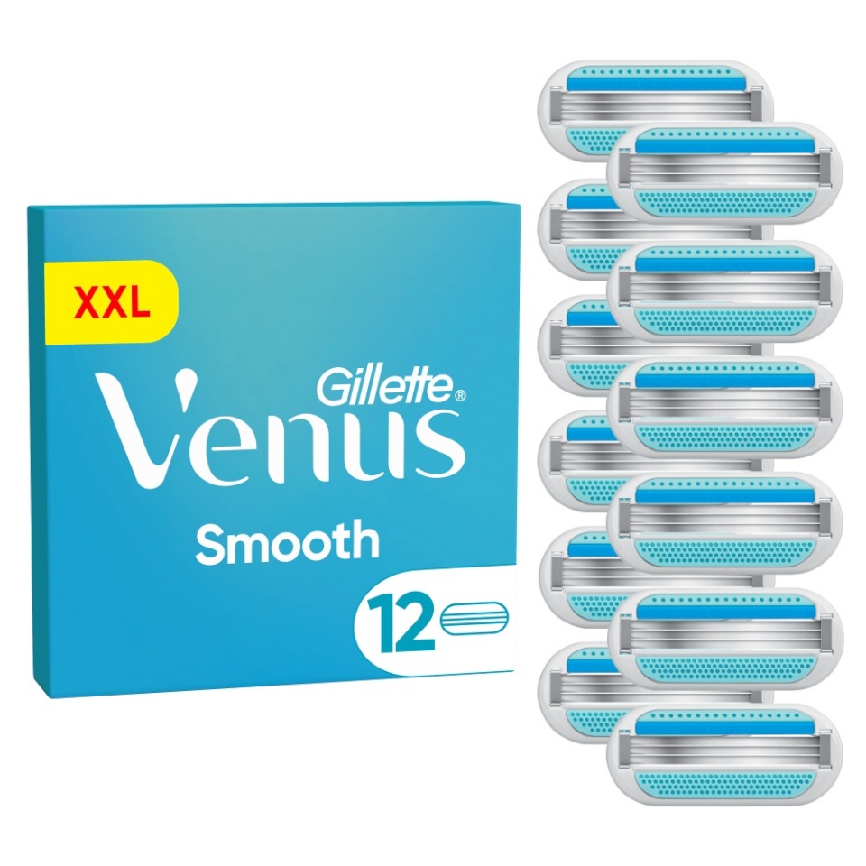 Gillette Venus Smooth raseerija Varuterad,12 tk