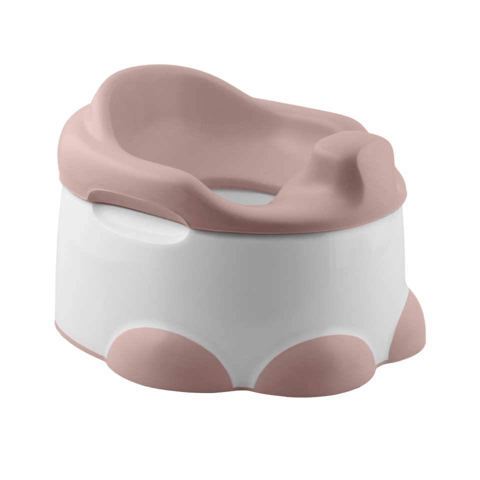 Bumbo pee potid/astmepink Step N Potty pott, Heather
