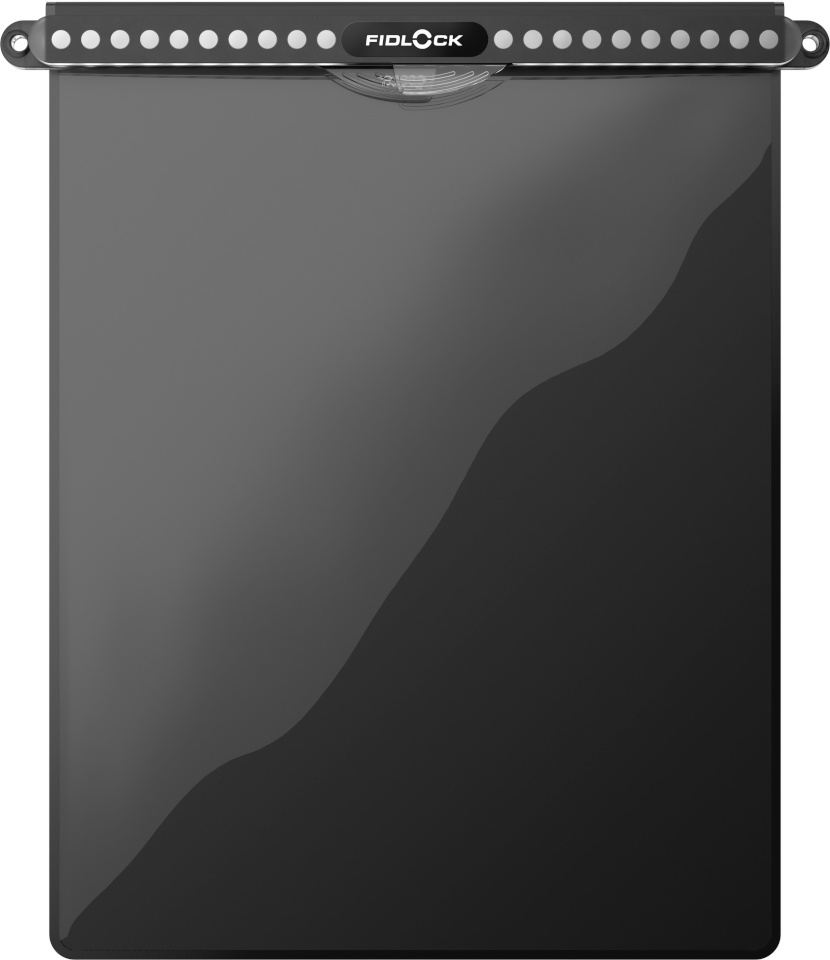Fidlock telefonikott Hermetic Dry Bag mega, must/läbipaistev, suurus XL