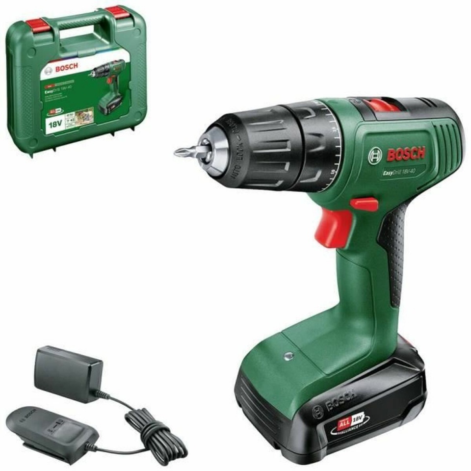 BOSCH Puuriajamid EasyDrill 18V-40 18 V