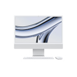 Apple iMac 59,62 cm (24") M3 2023 (hõbedane, macOS, Deutsch)