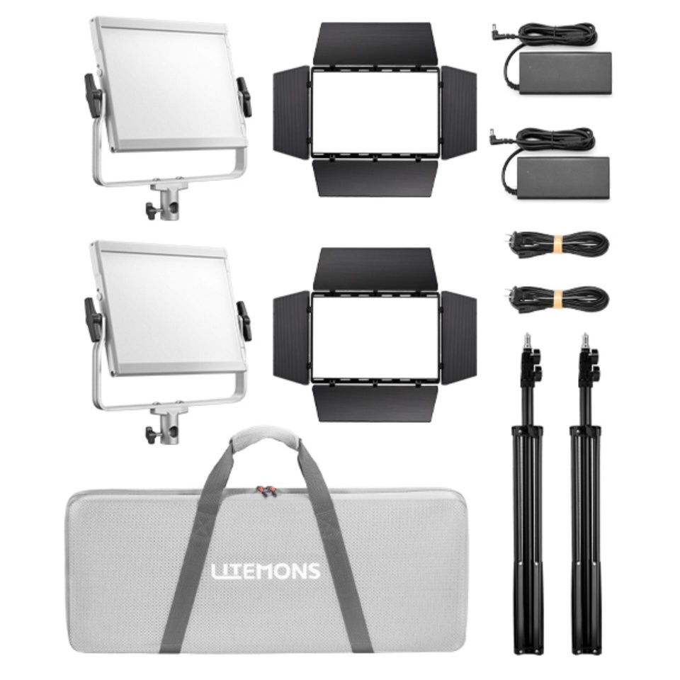 Godox stuudiovalgusti Litemons LP600R 2x Kit LED Panel Licht RGB