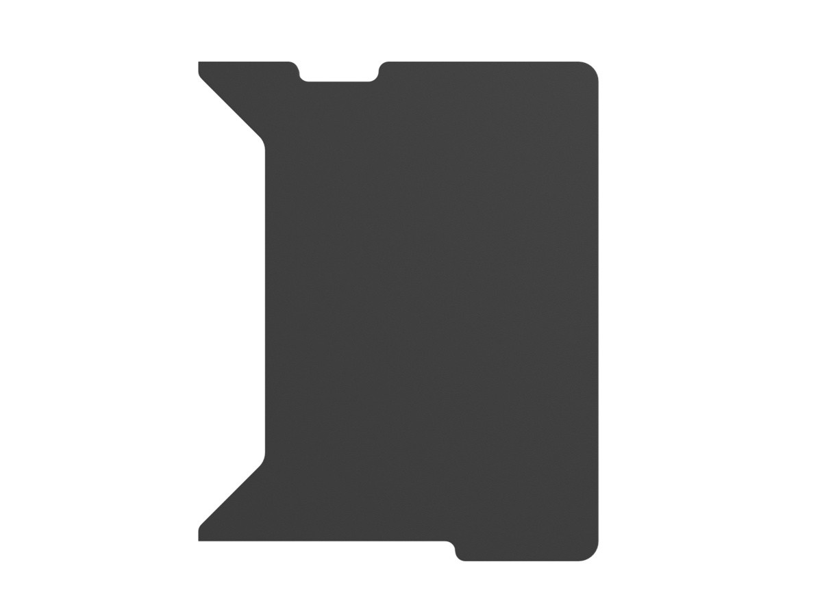 Genesis | Holm Modular Side Desk Top Right 60cm | NDS-2283 | Anthracite must