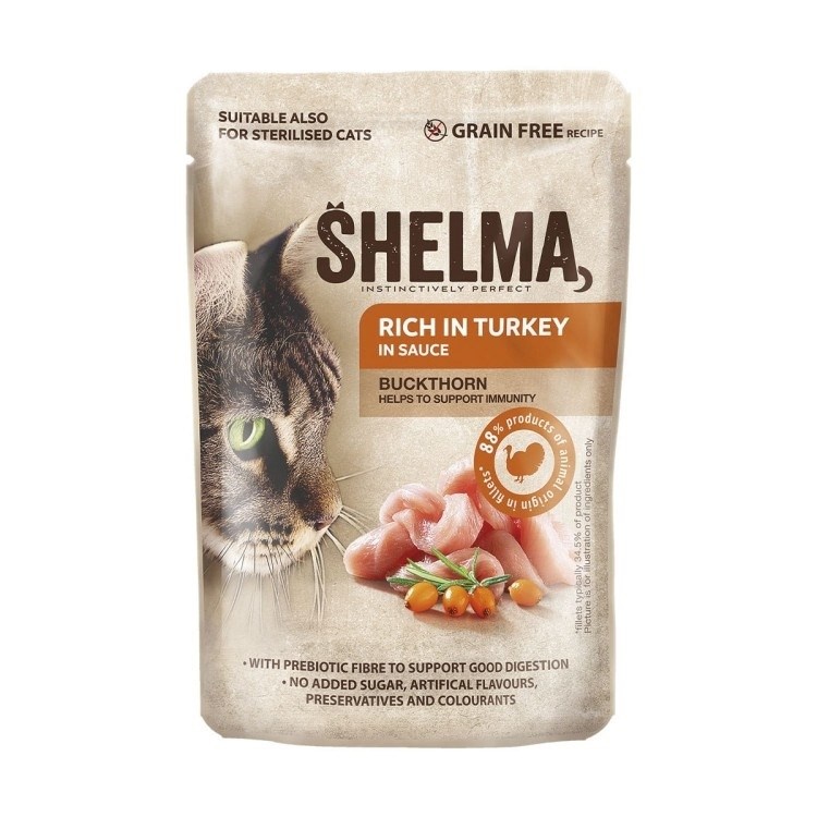 Shelma kassitoit Rich in Turkey in Sauce, 85g