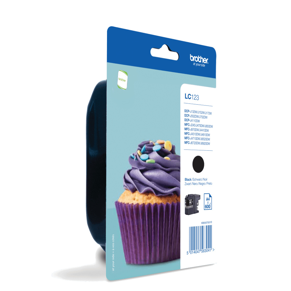 Brother tindikassett LC-123BKBP