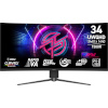 MSI monitor 34 " 3440 X 1440 Pixels native Aspect Ratio 21:9 mpg346cqrfx24