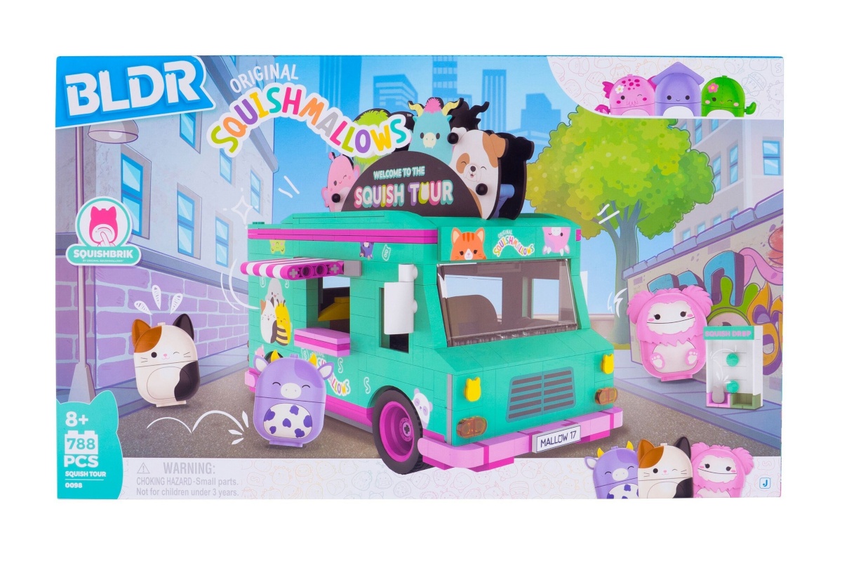 Squishmallows mängukomplekt BLDR suur ehituskomplekt