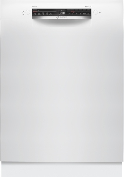 Bosch integreeritav nõudepesumasin SMU2HVW06E Serie 2 Undercounter Dishwasher, 60cm, valge